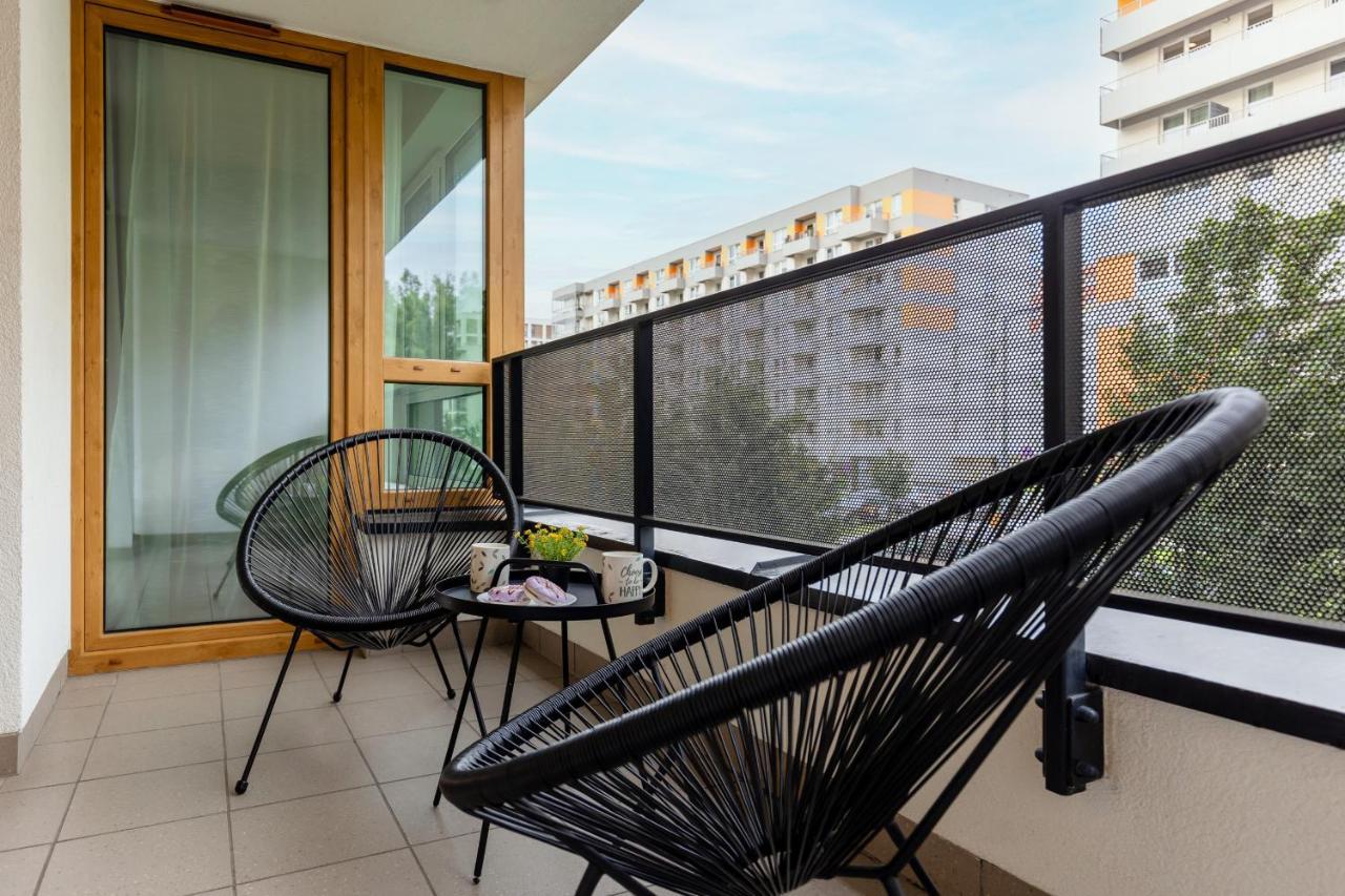 Modern Apartment With Balcony Mokotow Business Centre By Noclegi Renters 바르샤바 외부 사진